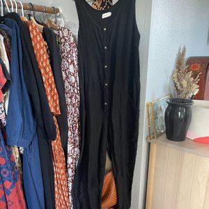 Nico Nico WMN black button jumpsuit